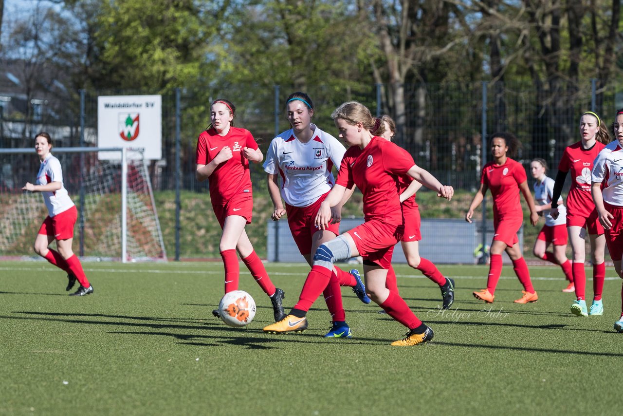 Bild 129 - wBJ Walddoerfer - Eimsbuettel : Ergebnis: 5:3